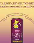 Sparkling Collagen Water - 12 Cans, Passion Bliss