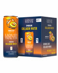 Sparkling Collagen Water - 4 Cans, Summer Peach