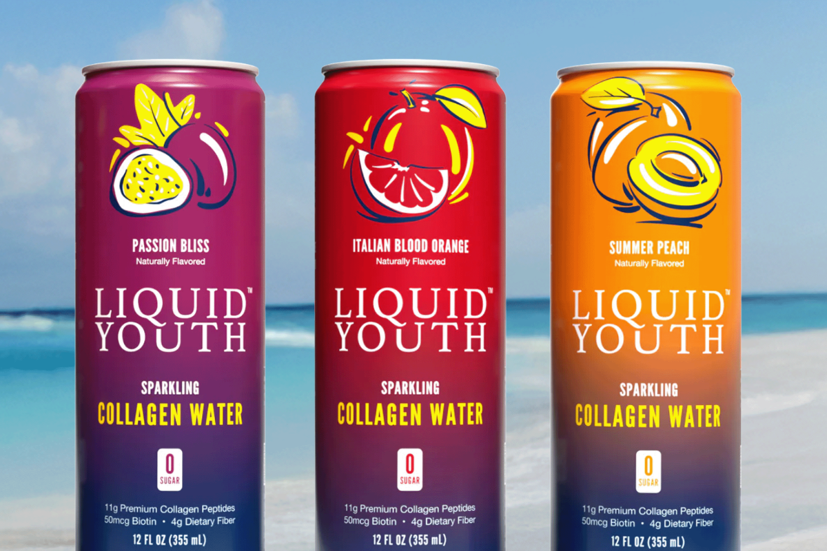 Liquid Youth Sparkling Collagen Water Is Now at Target and Walmart