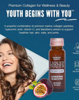 Liquid Youth™ Premium Collagen Elixir Shot - Passionfruit