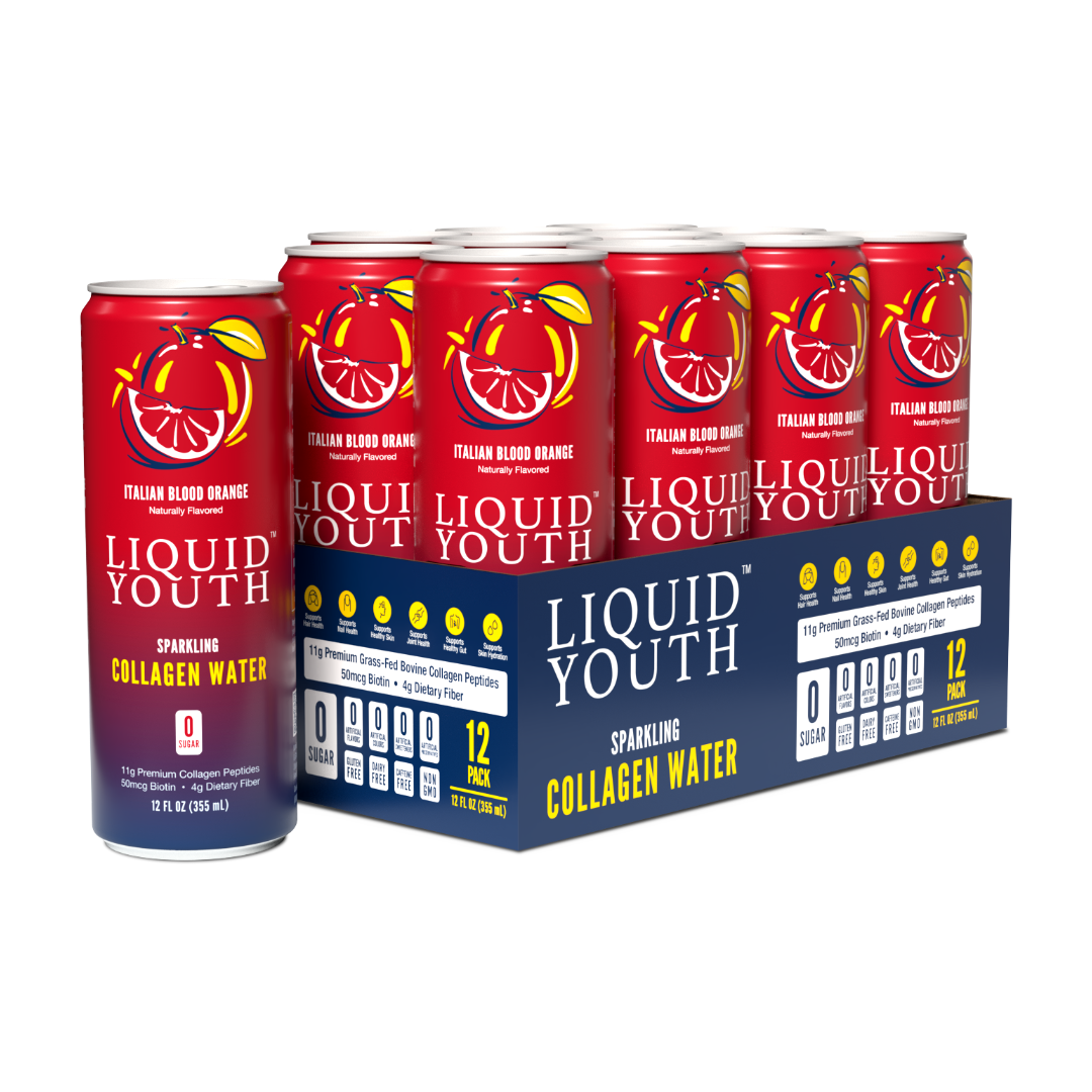 Sparkling Collagen Water - 12 Cans